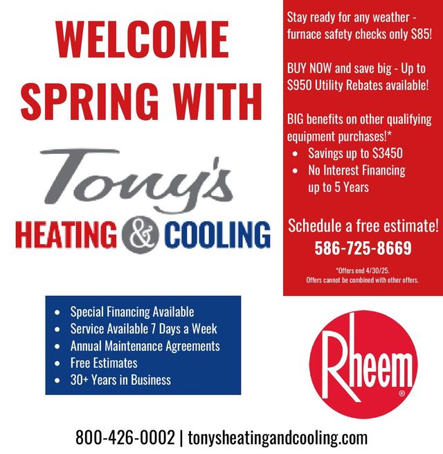 tony heating and cooling