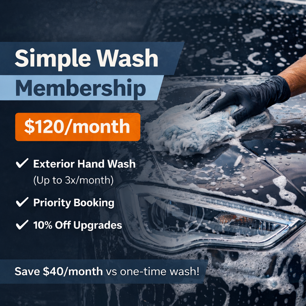 Simple Wash Membership