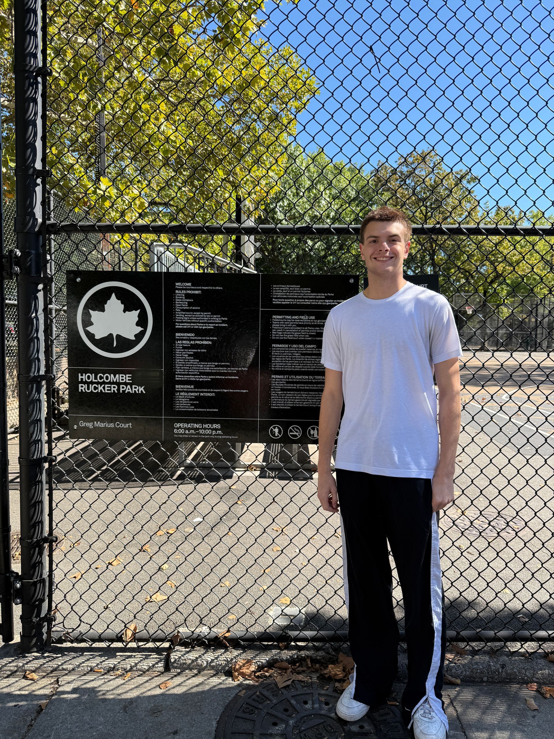 Played at Rucker Park in NY