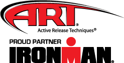Ari active release techniques proud partner ironman logo