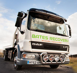 A Bates Recovery truck