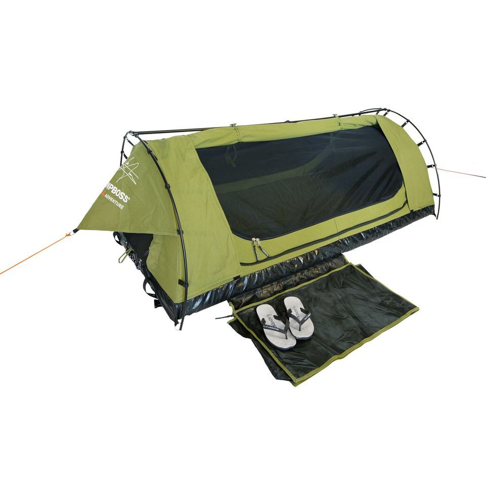 Green Campboss Tent — Campboss Products in Darwin, NT