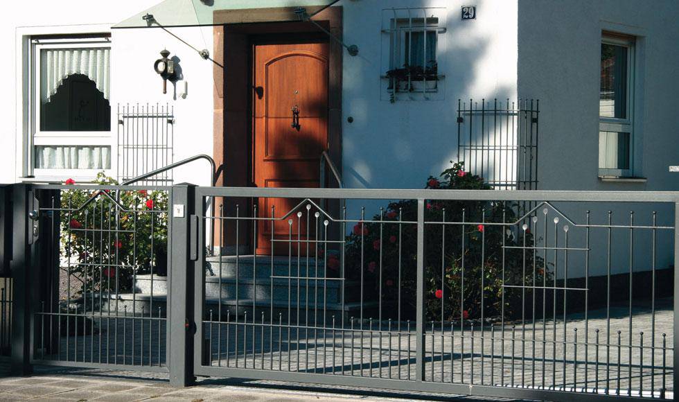 tubi in ferro per cancelli