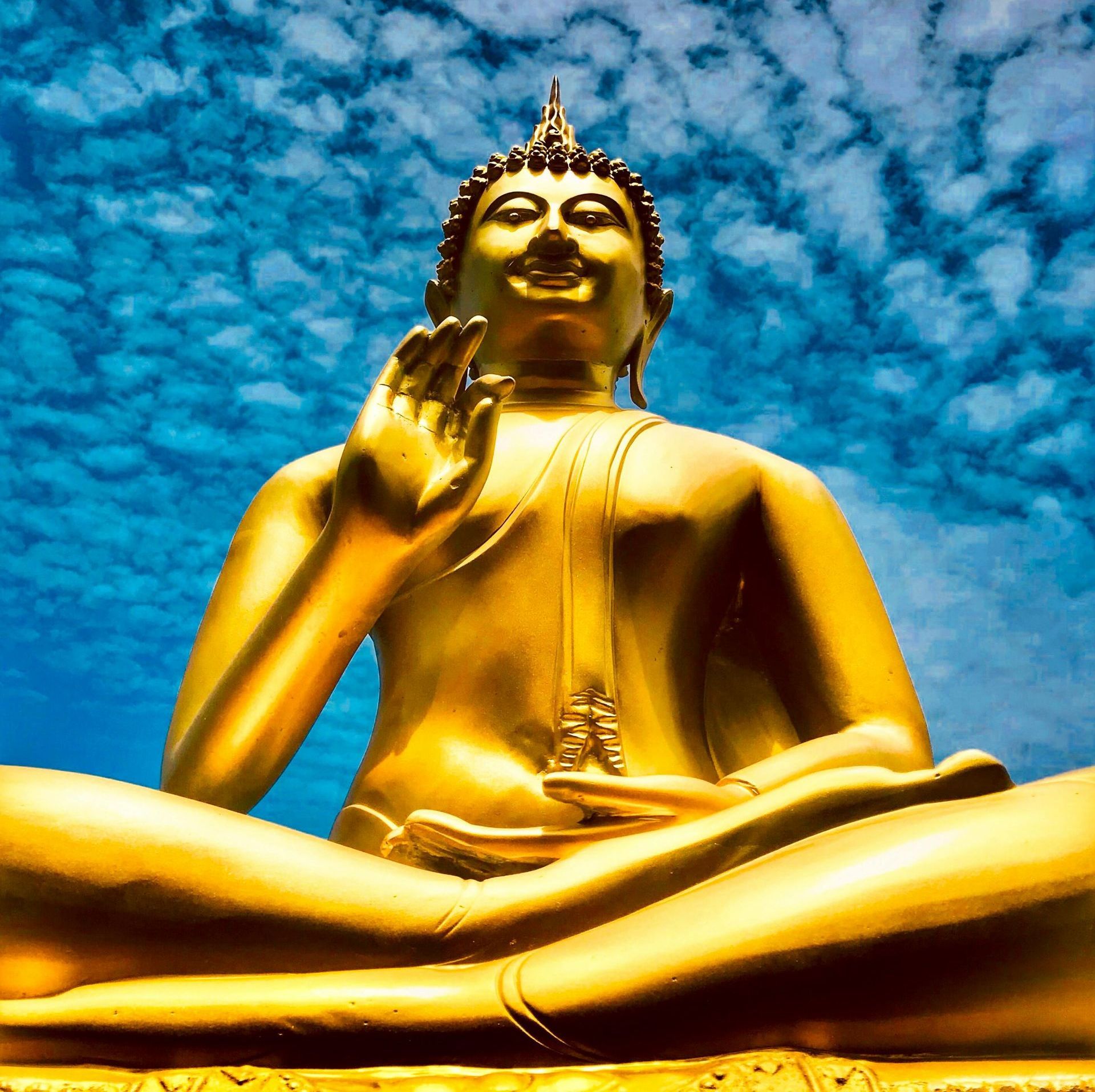 Buddhist Golden Statue 