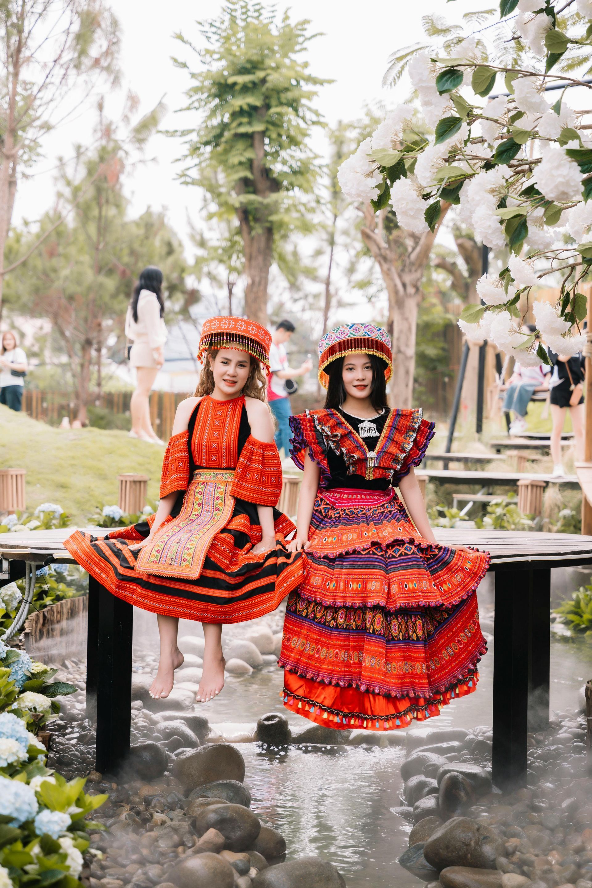 Traditional tribe ladies in Thailand