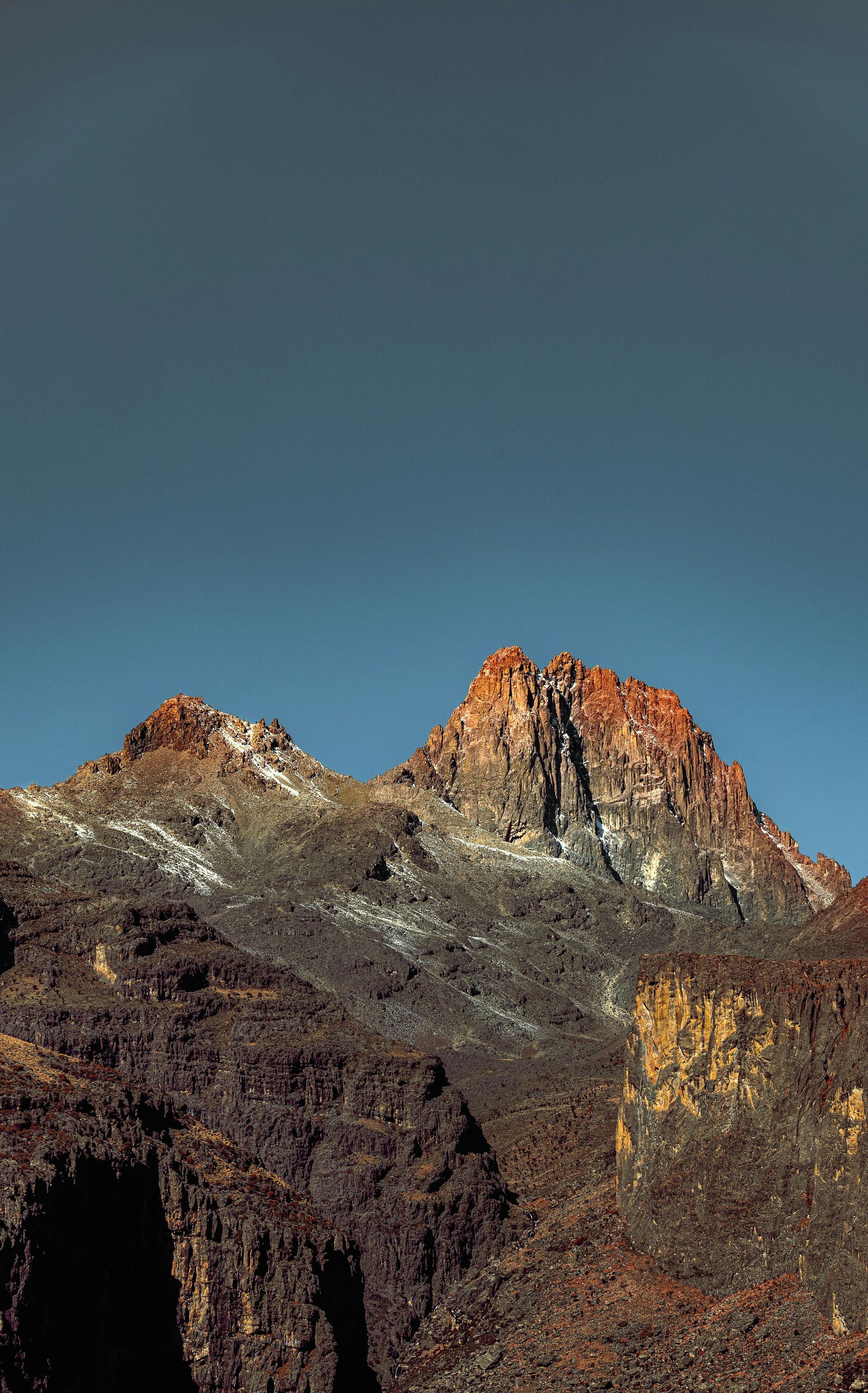 view of Mount Kenya
