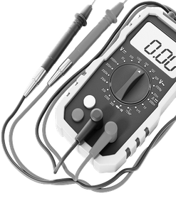 A black and white digital multimeter  | 19th Avenue Garage