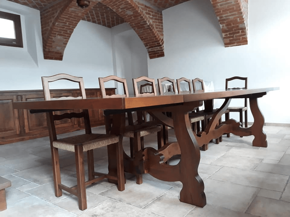 tavolo restaurato