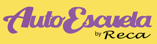 Autoescuela Reca, logotipo.