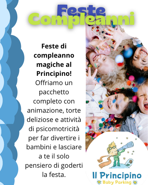 Volantino per il Baby Park