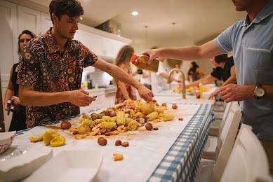 Crawfish boil catering