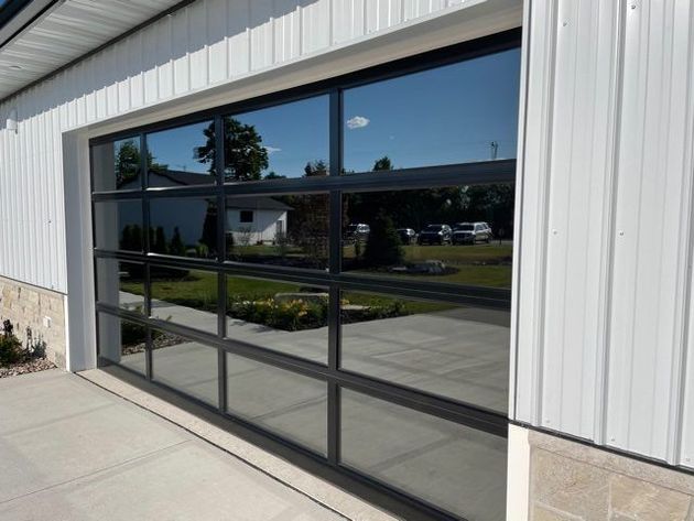 Commercial Window Glass Door — Appleton, WI — American Overhead Door