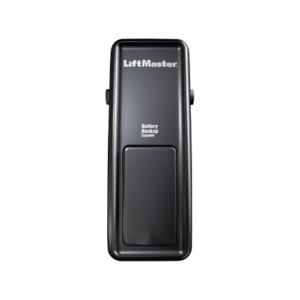 A Black Liftmaster Remote Control on A White Background — Appleton, WI — American Overhead Door