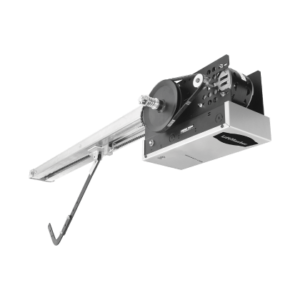 A Black and White Photo of A Garage Door Opener on A White Background — Appleton, WI — American Overhead Door