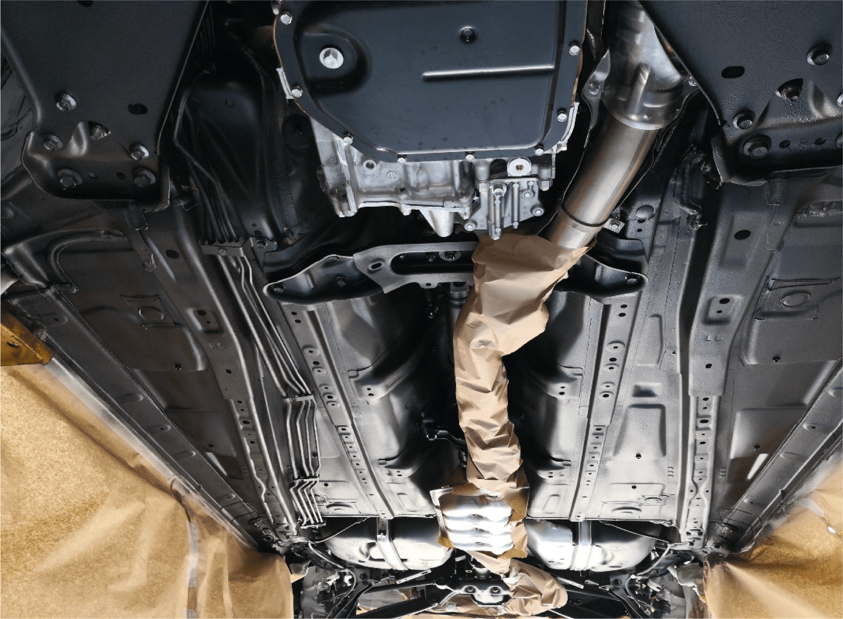 Aplicación de undercoating