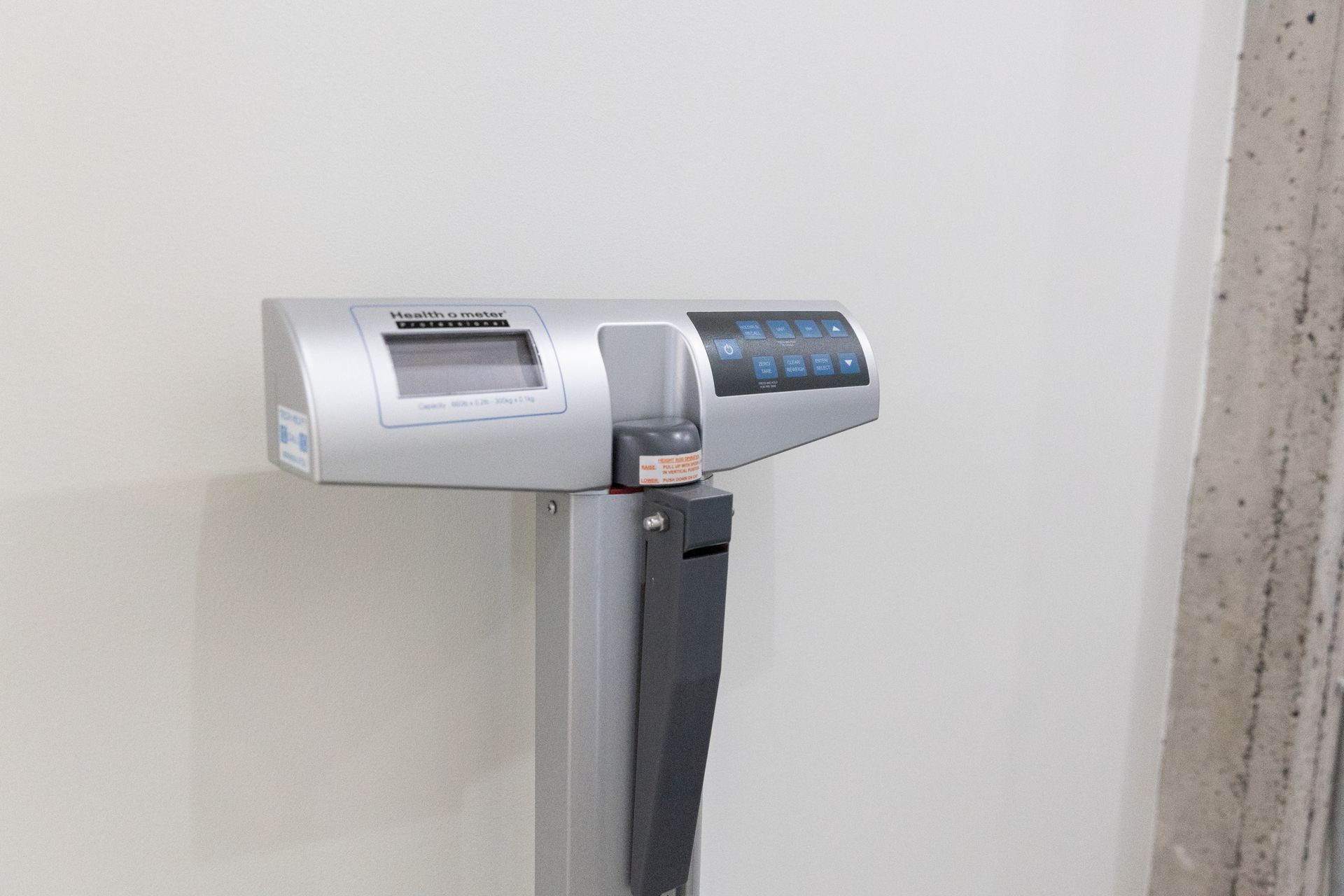 electronic scale used to measure weight