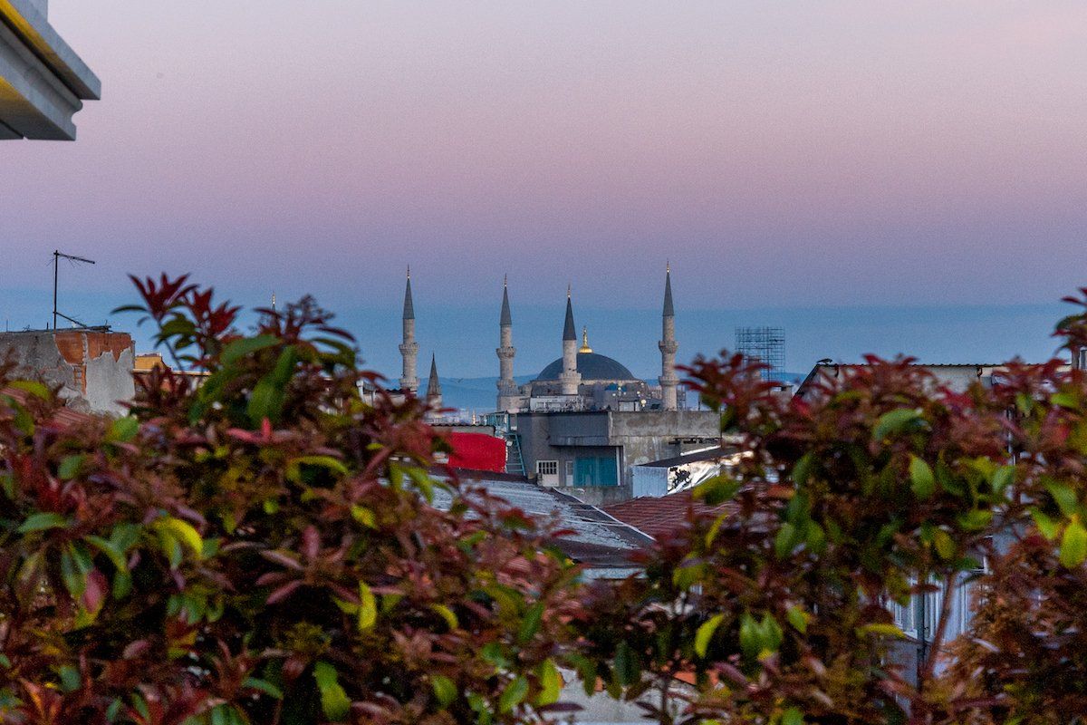 Bizim Otel, Blue Mosque view