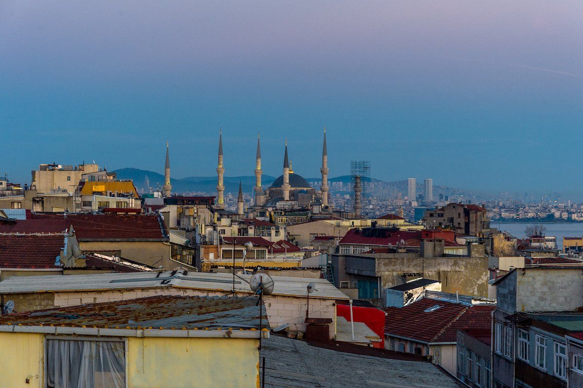 Bizim Otel, Blue Mosque view