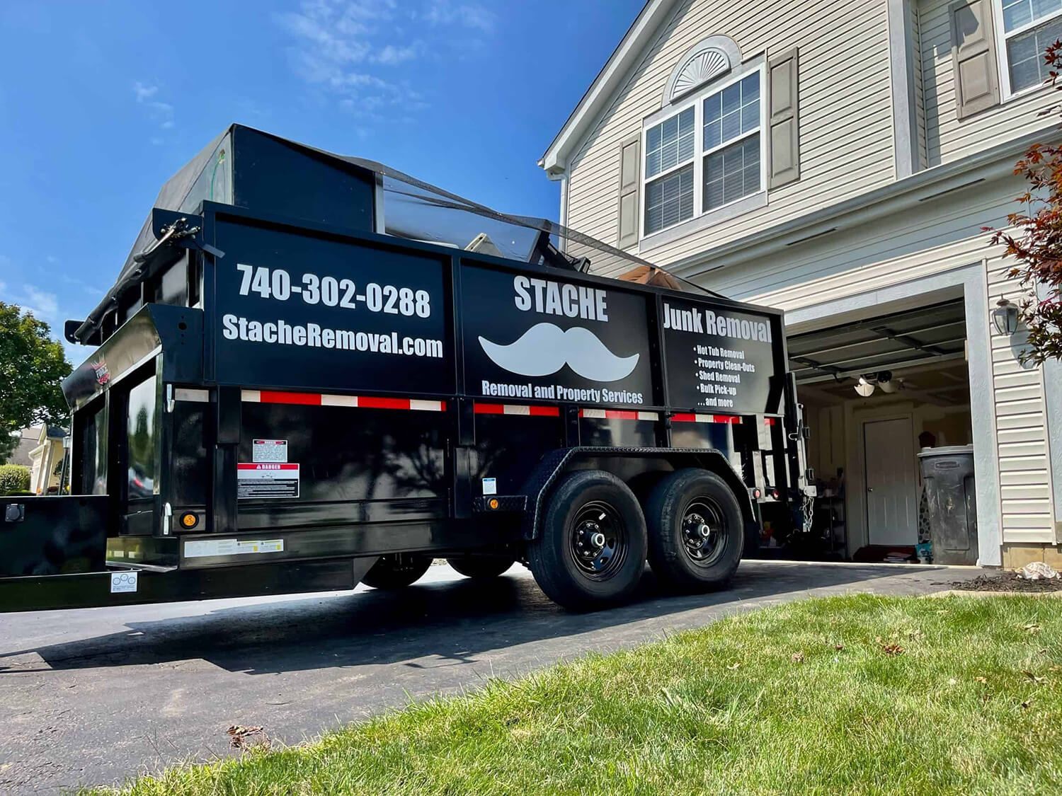 Driveway/Curbside Pickup - Affordable Junk Removal & Dumpster Rentals