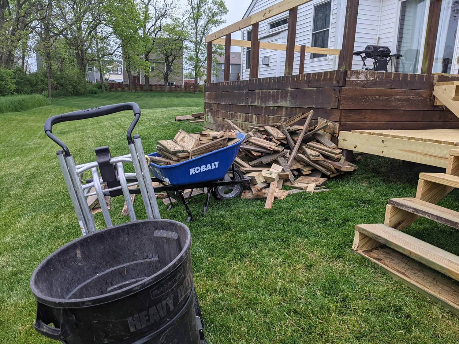 construction debris removal