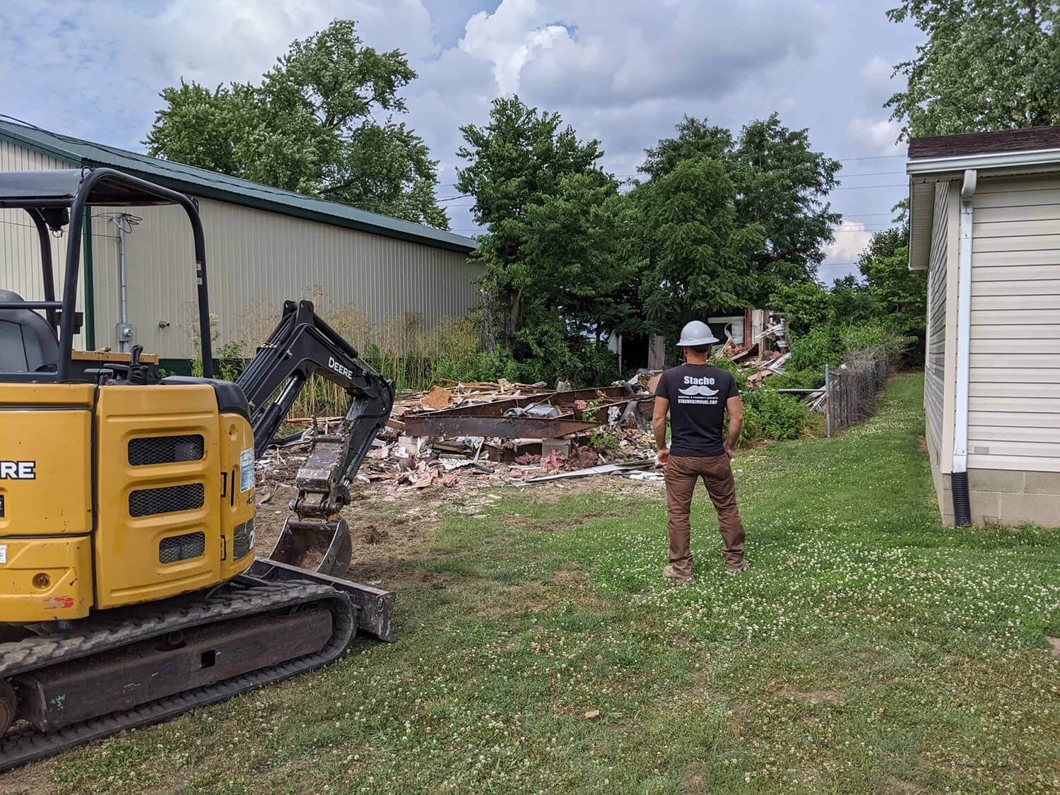 construction debris removal