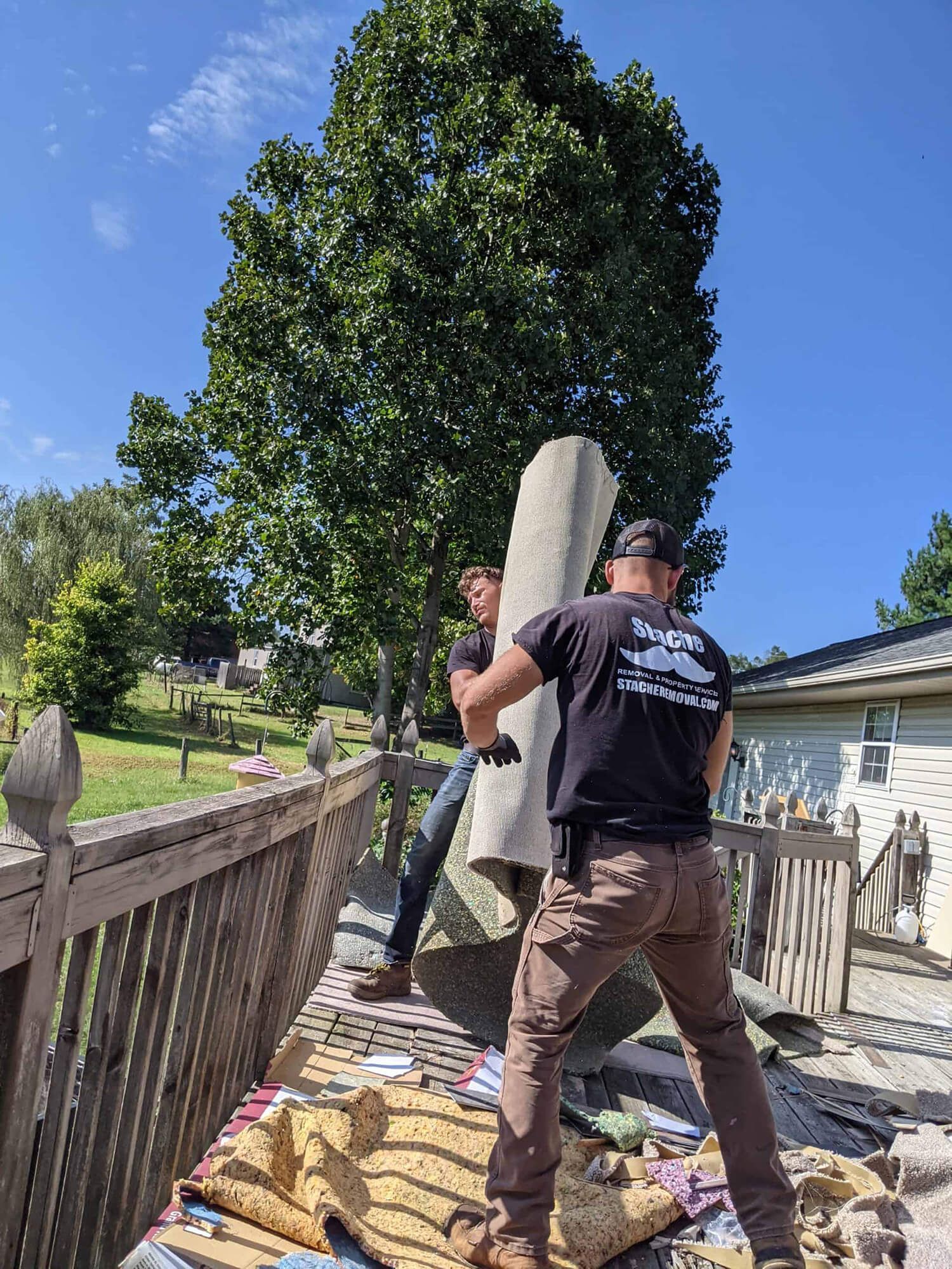 construction debris removal