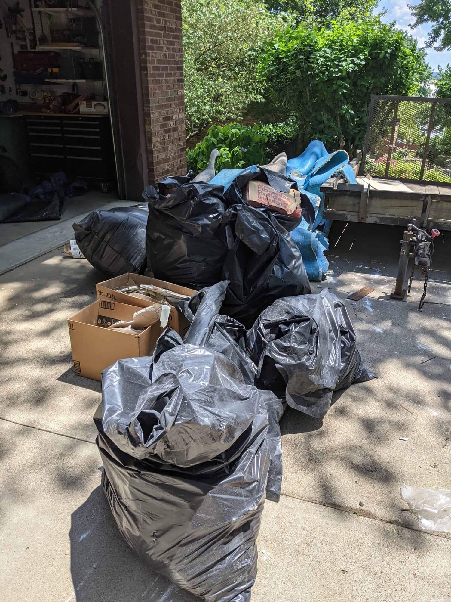 construction debris removal