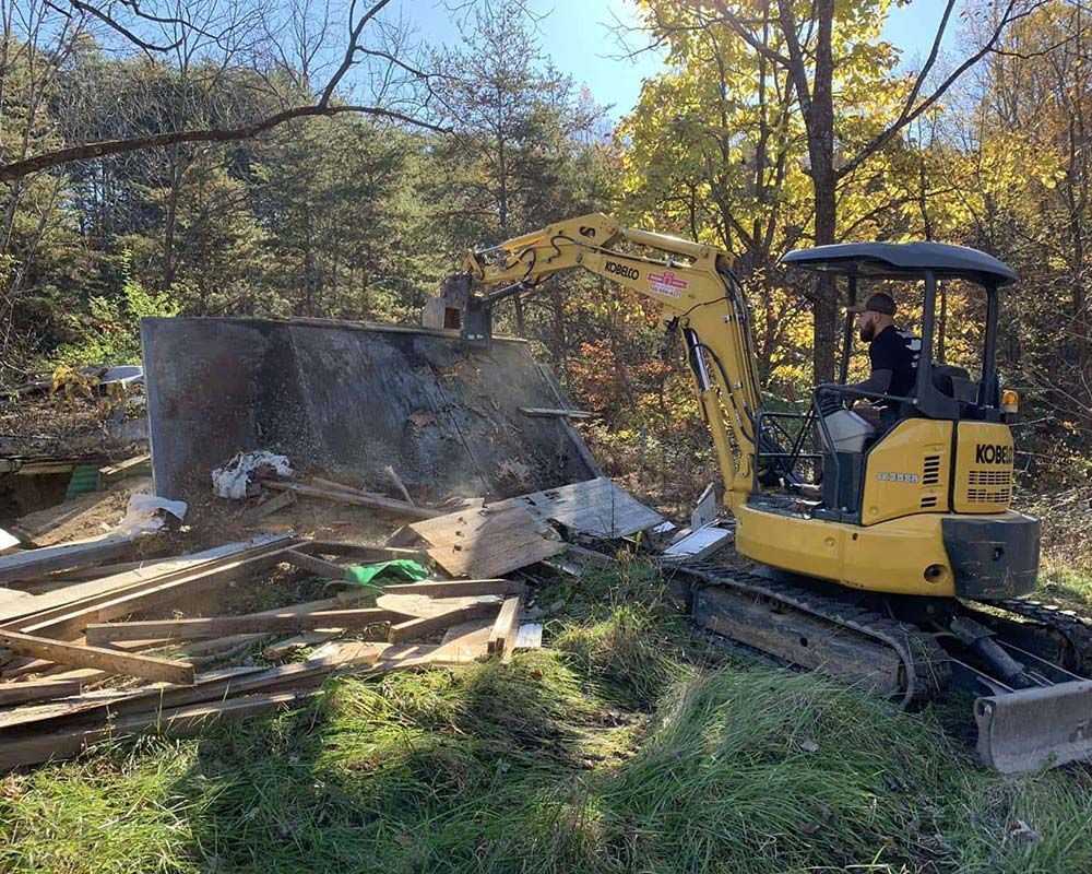 Light demolition service