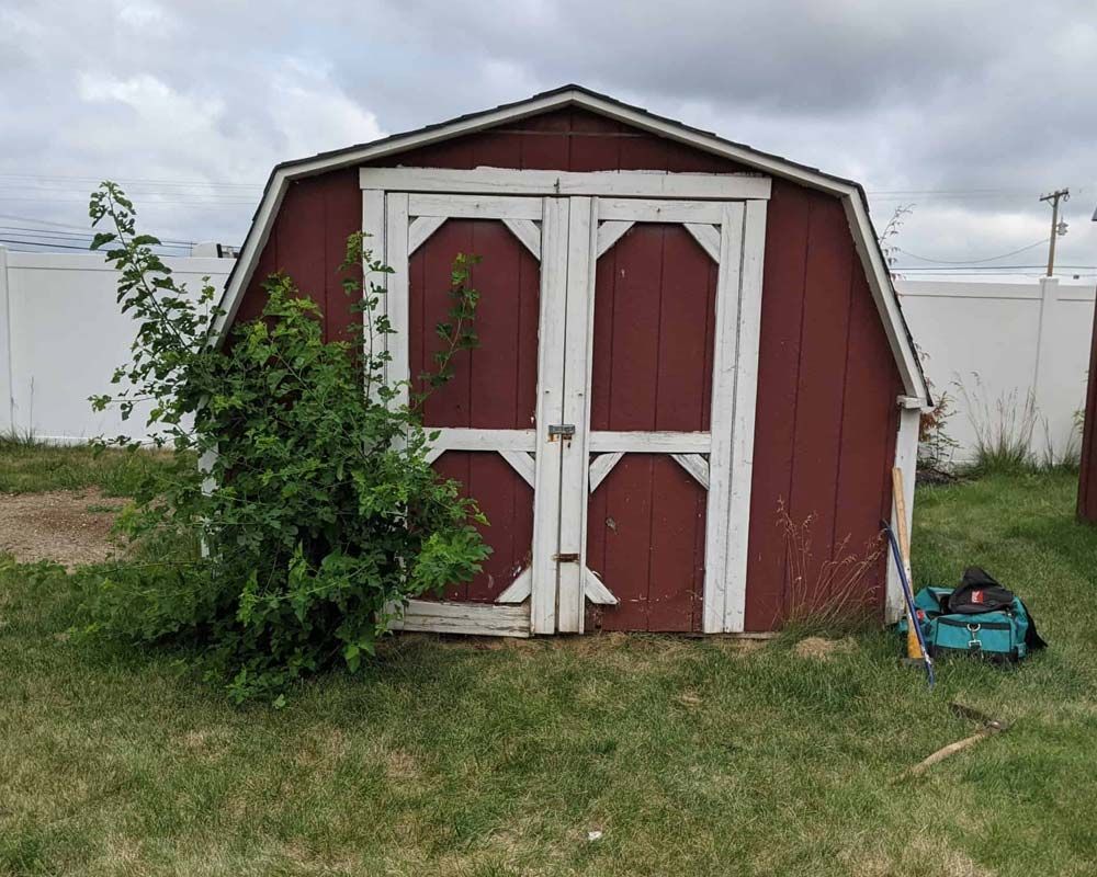 Shed removal