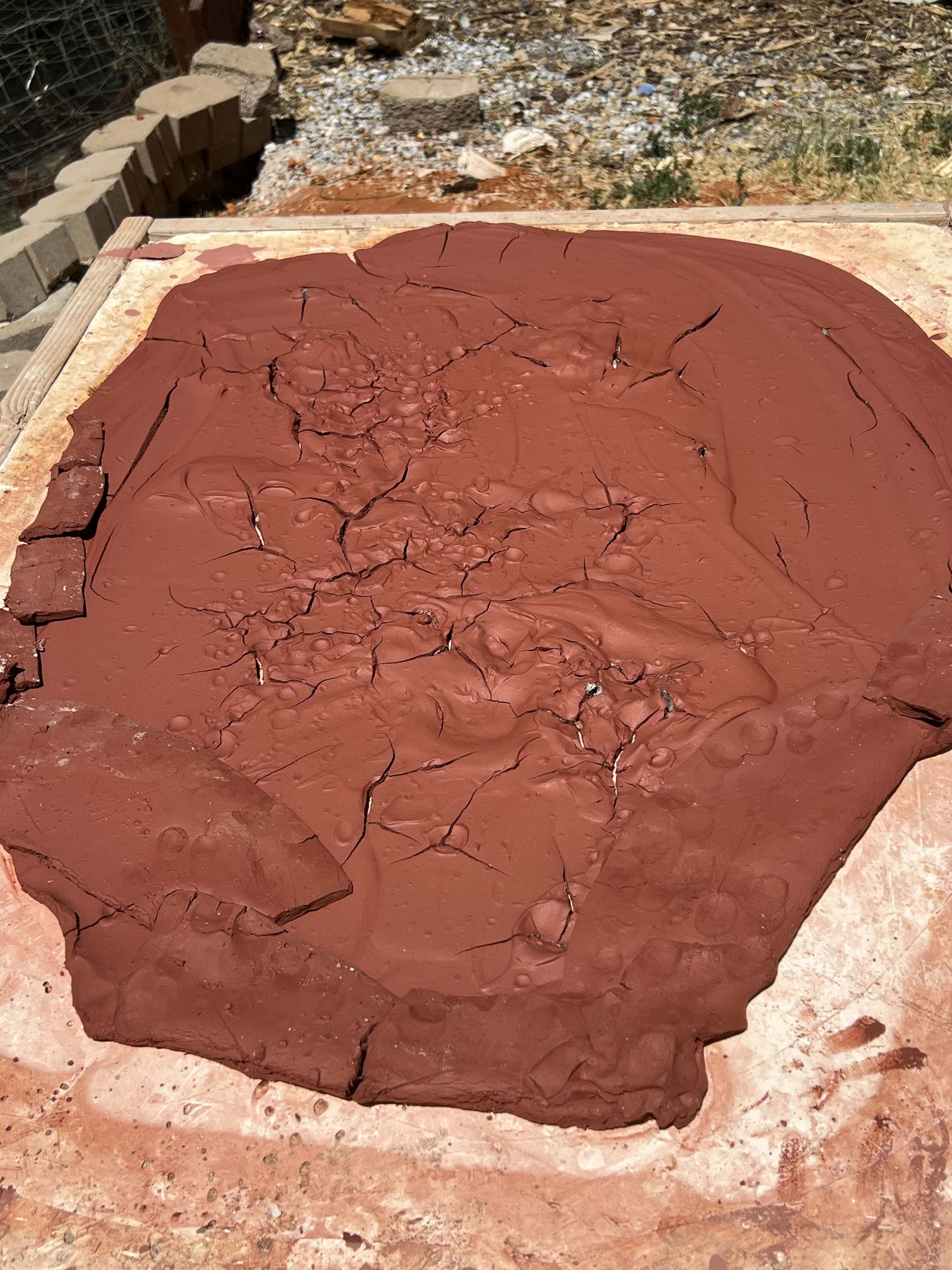 Finished Tuolumne terracotta