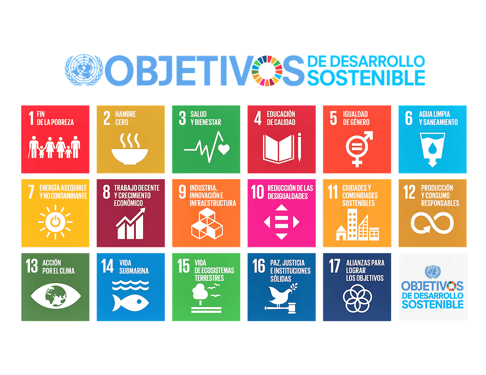 Objetivos de Desarrollo Sostenible Agenda 2030