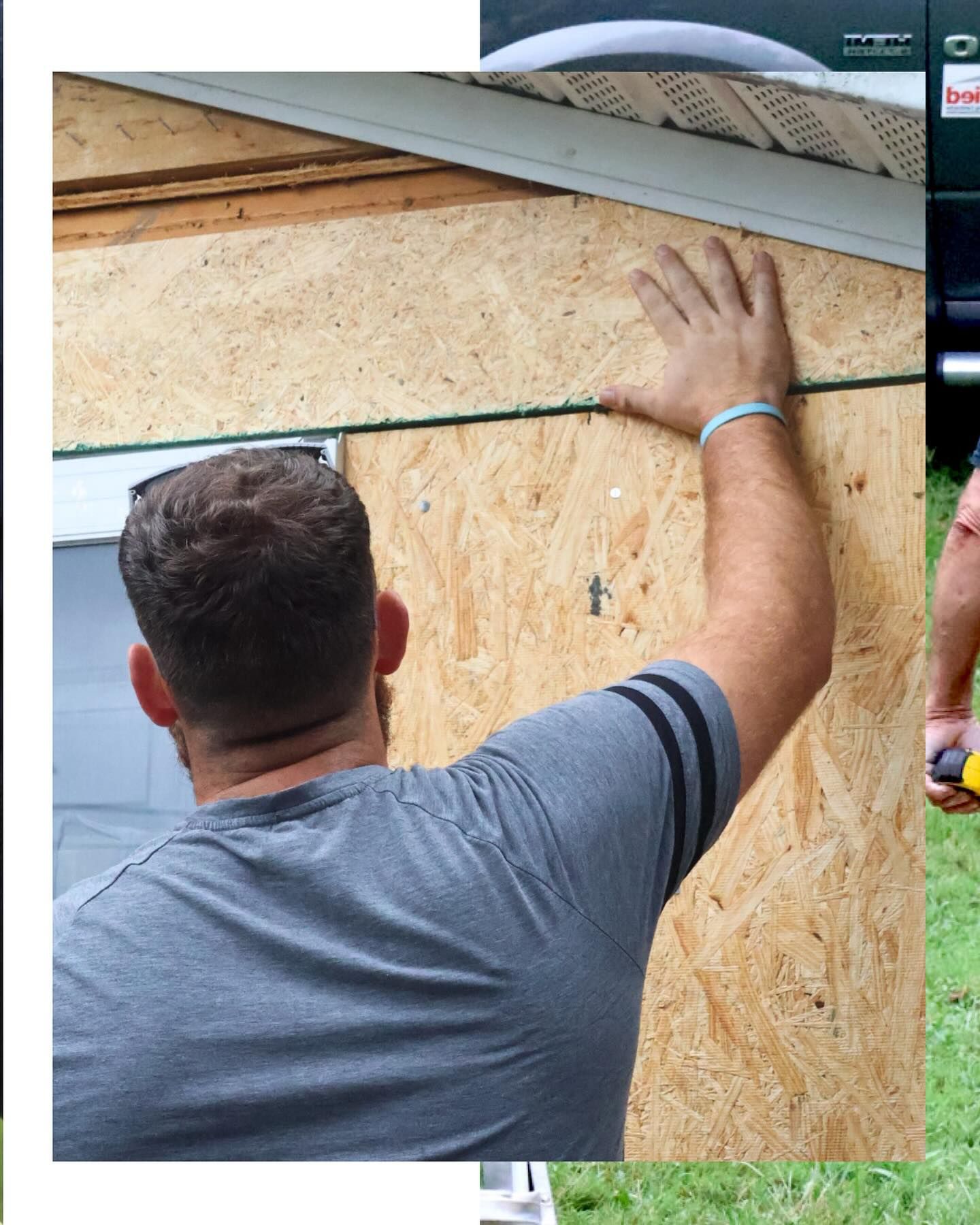 C&C Roofing at work - Ethan