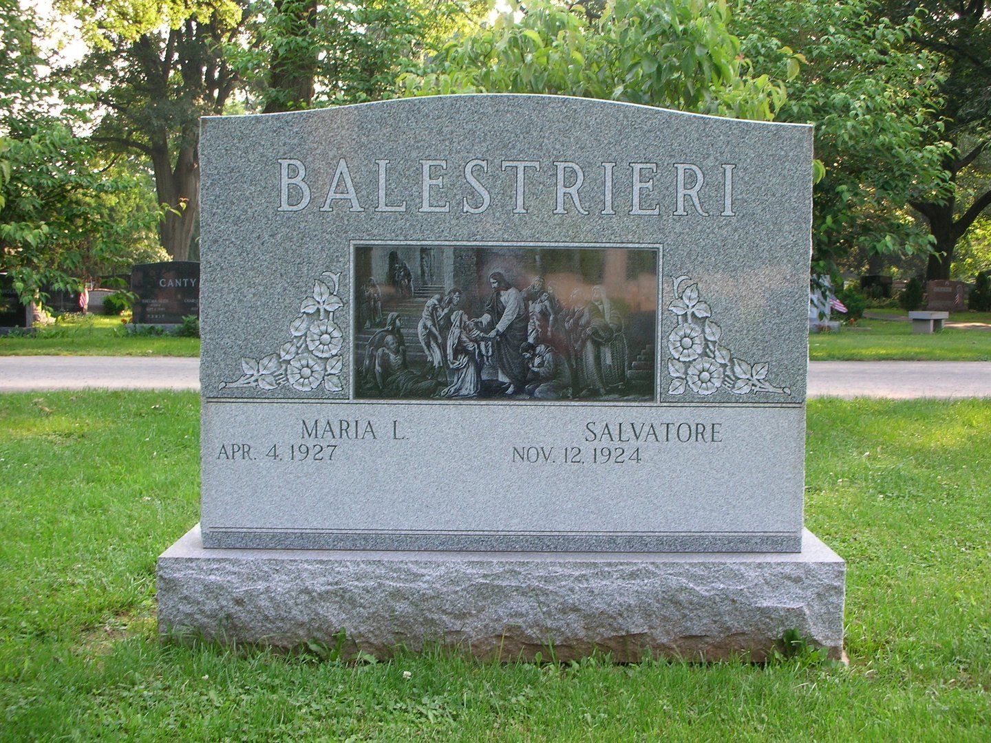 Balestrieri Gravestone — Hopewell, NJ — Sutphen Memorials Inc.