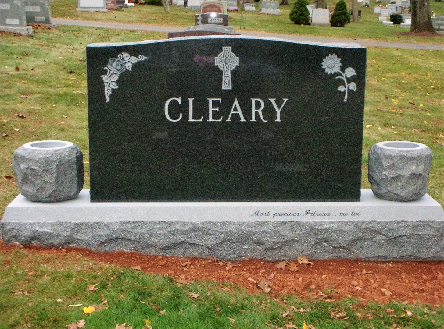 Clear Gravestone — Hopewell, NJ — Sutphen Memorials Inc.