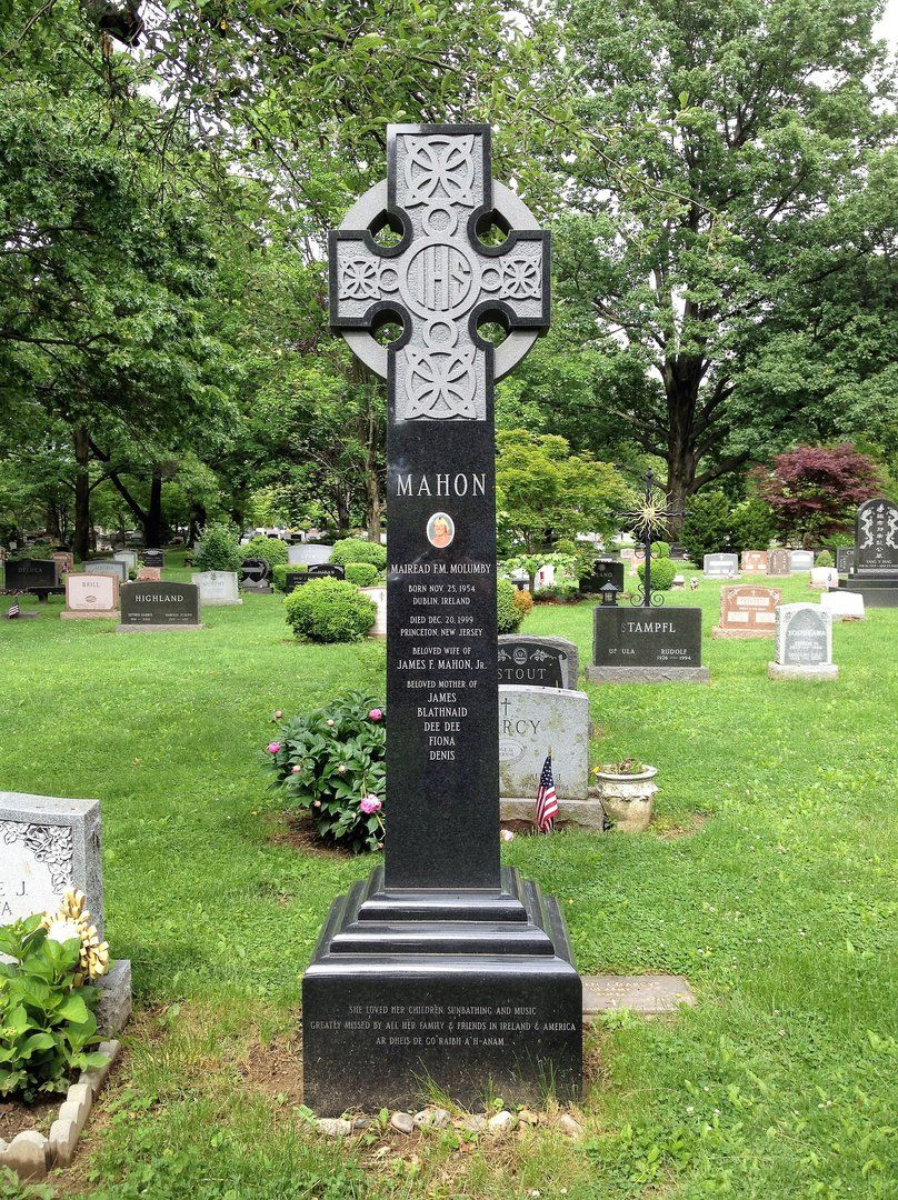 Mahon Gravestone — Hopewell, NJ — Sutphen Memorials Inc.