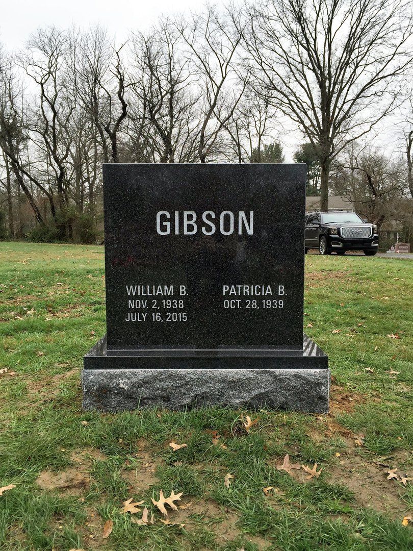Gibson Gravestone — Hopewell, NJ — Sutphen Memorials Inc.