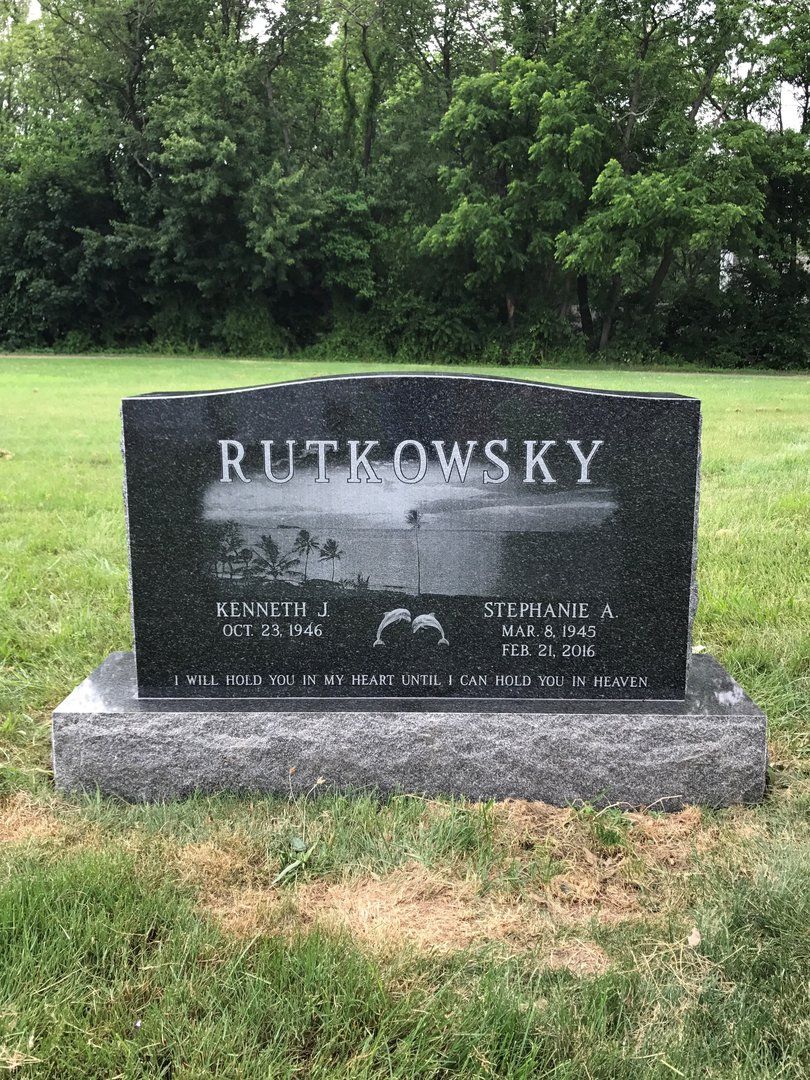 Rutkowsky Gravestone — Hopewell, NJ — Sutphen Memorials Inc.