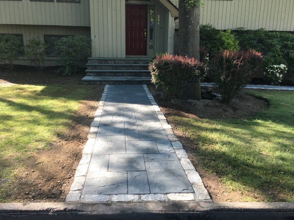 Pavers — Yard Walkway at New Rochelle, New York
