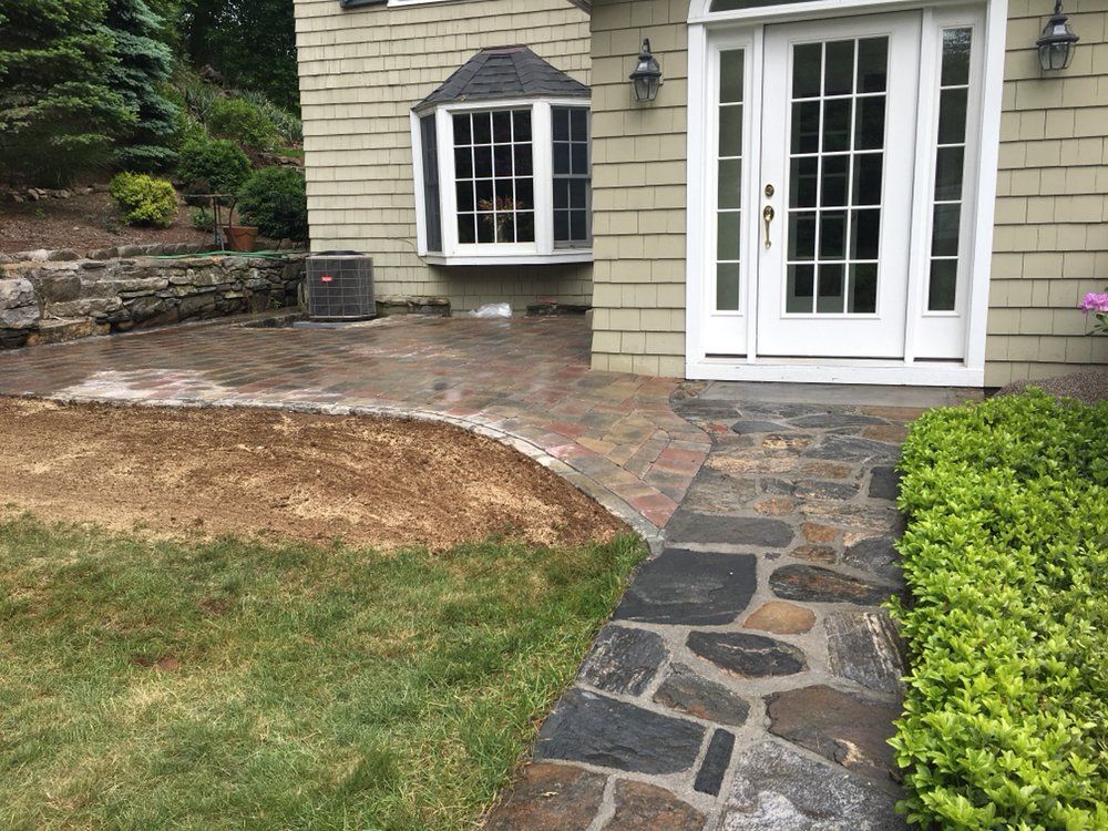 Fence Repairs — House Walkway at New Rochelle, New York