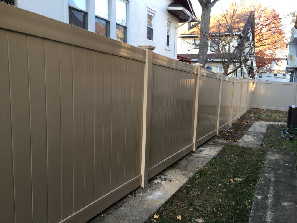 Sidewalks — Wooden Wall at New Rochelle, New York