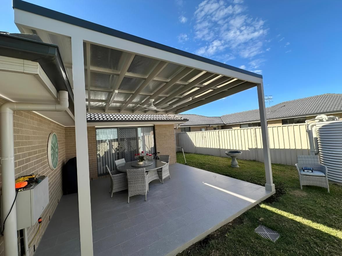 Patio With Concrete Wall — LD Carpentry in Moss Vale, NSW