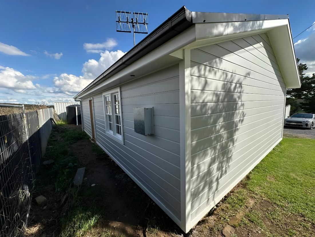 Exterior of a Small, Light Gray House — LD Carpentry in Bowral, NSW