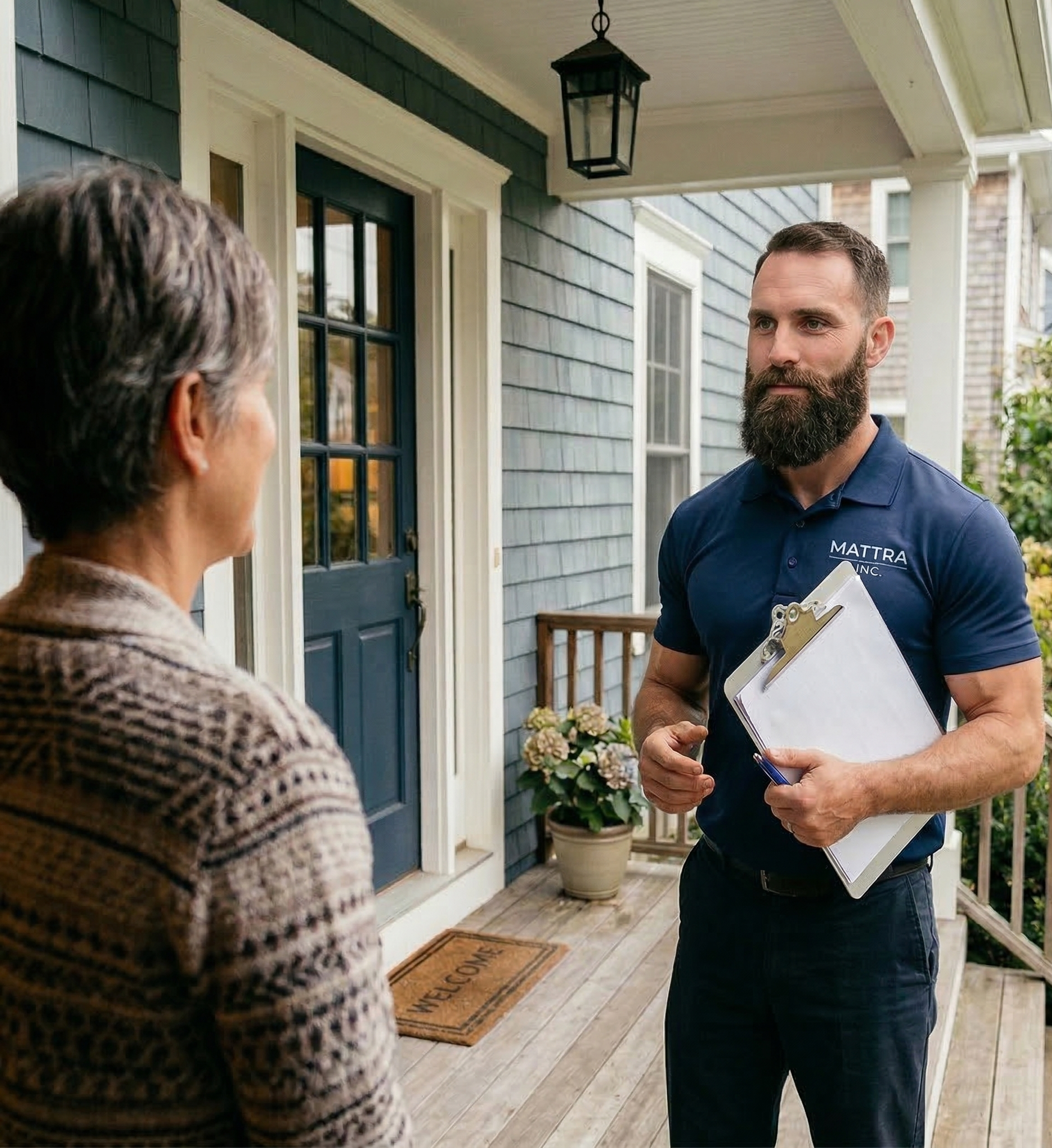 Mattra Inc. expert inspector ready for a free mold inspection