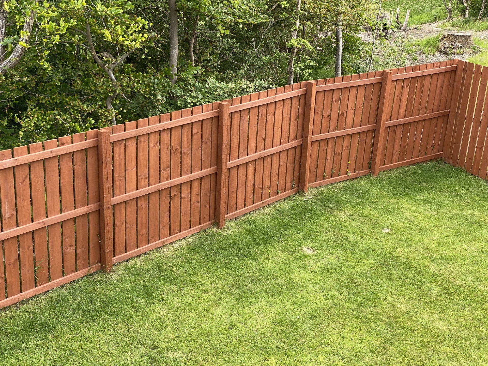 Wood fence installation —  Fort Collins, CO - Bugarin Painting