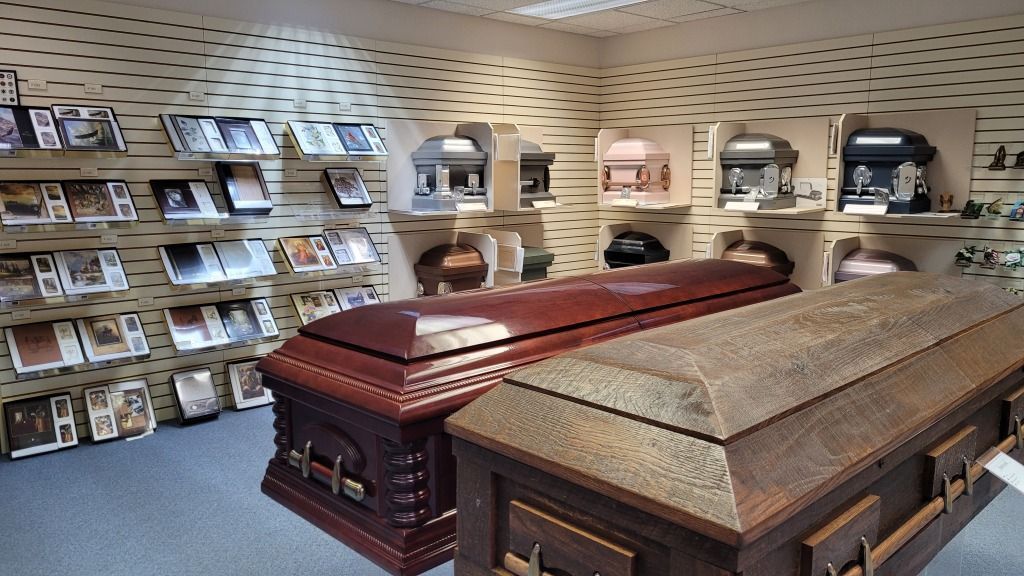 Chapel of Hope Funerals & Cremations - Casket Showroom