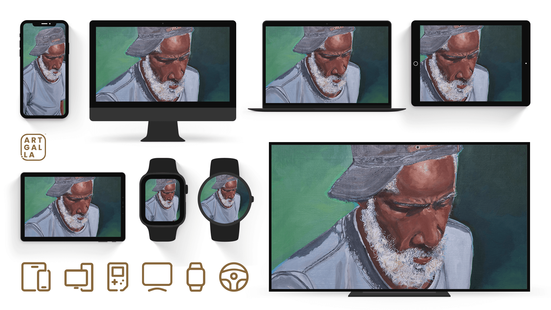 Contemplation by Lesley Lubin