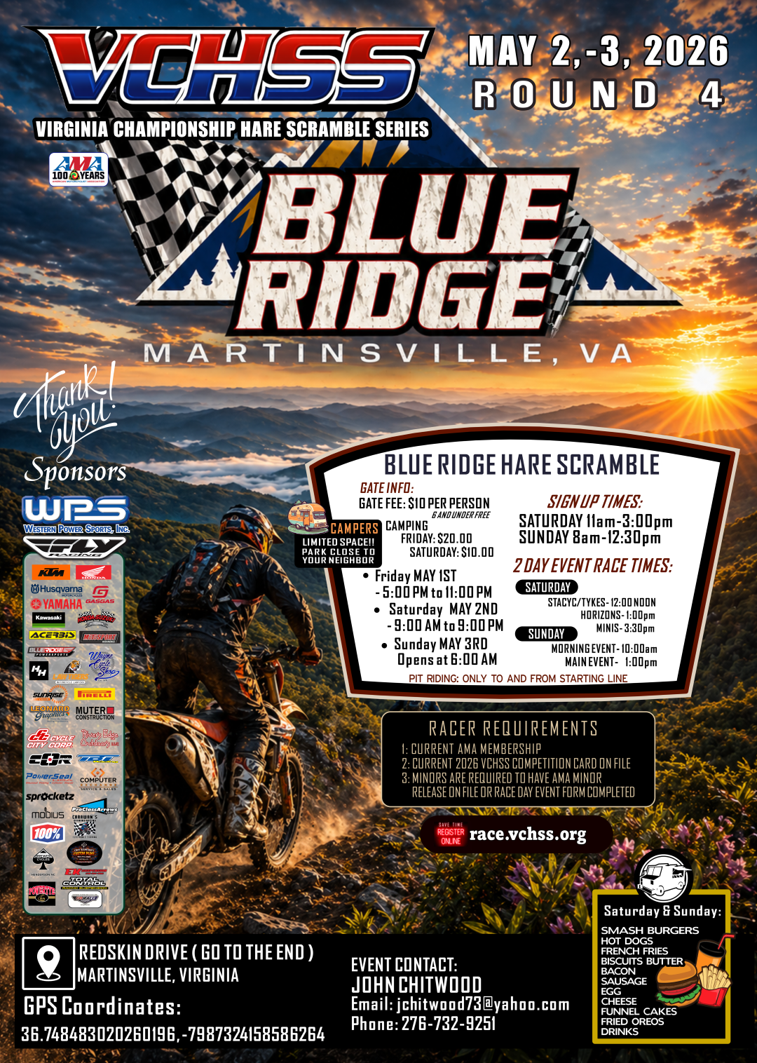 VCHSS Racing - Virginia Championship Hare Scramble Series
