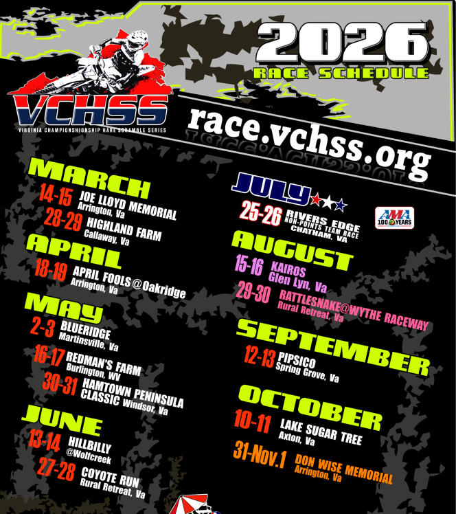 VCHSS Racing - Virginia Championship Hare Scramble Series