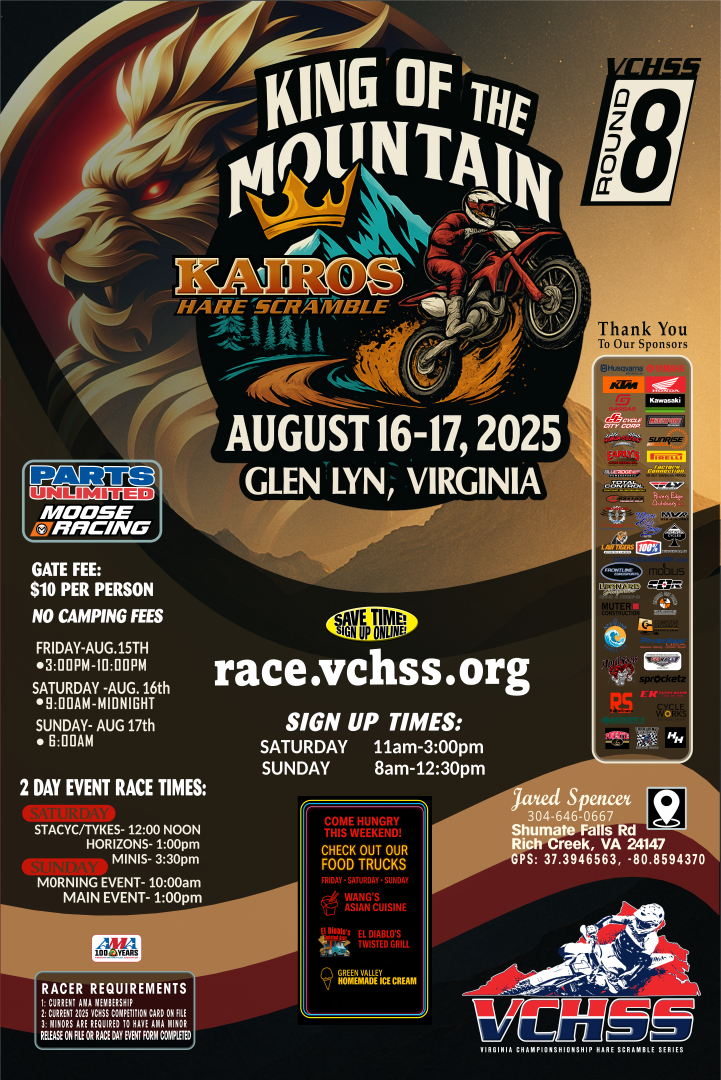 VCHSS Racing - Virginia Championship Hare Scramble Series