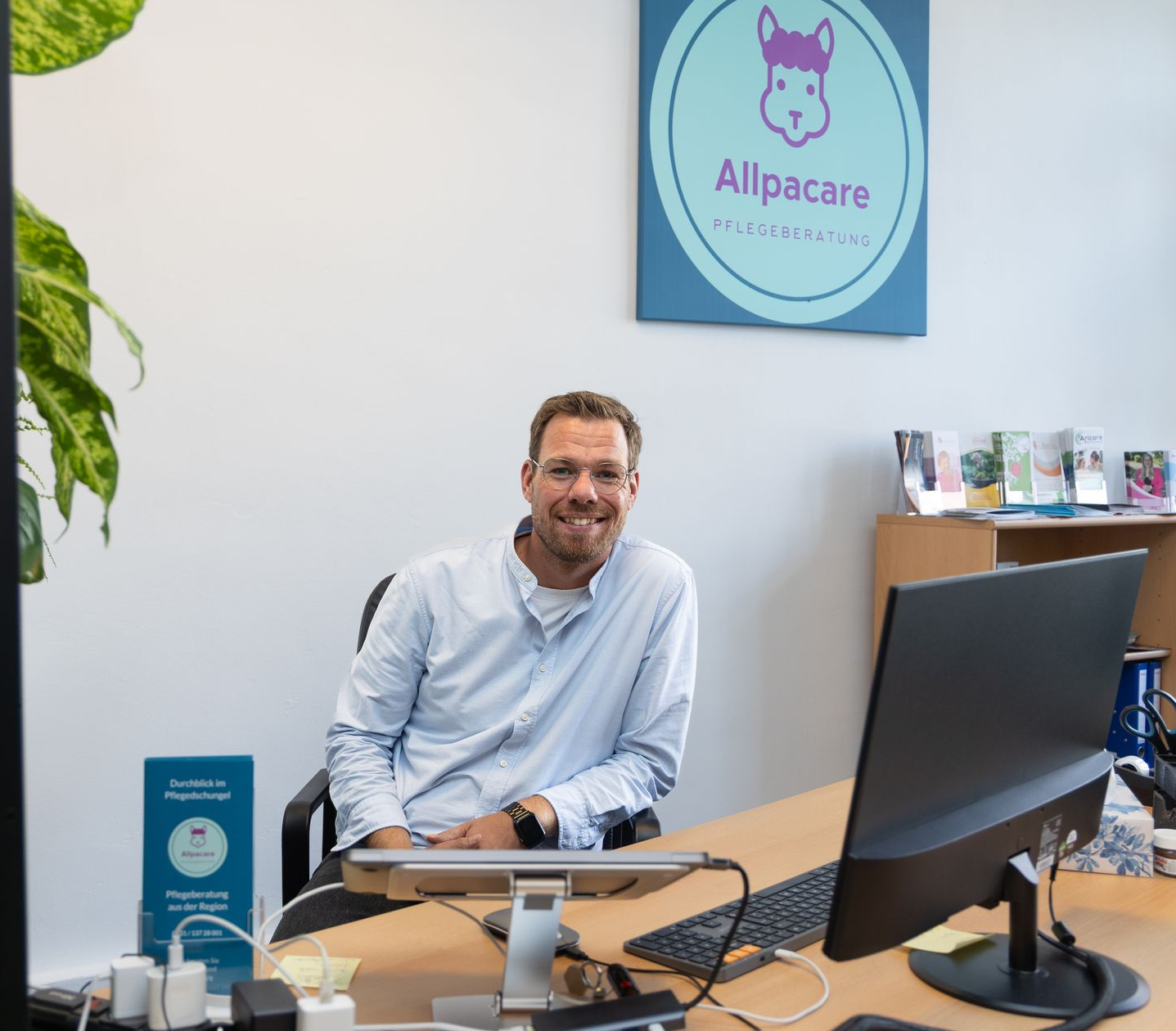 Patrick Globert unser Inhaber und Pflegeberater
